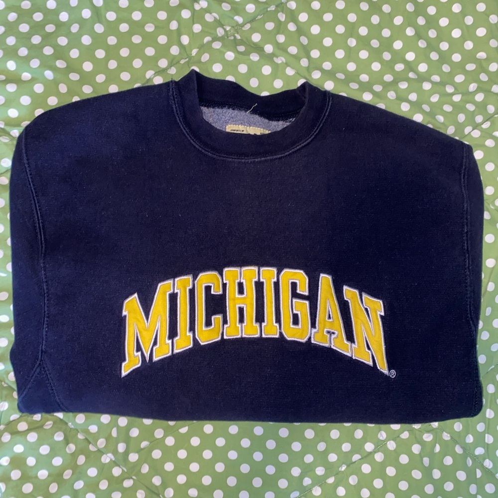 Michigan Crew Neck Sweatshirt